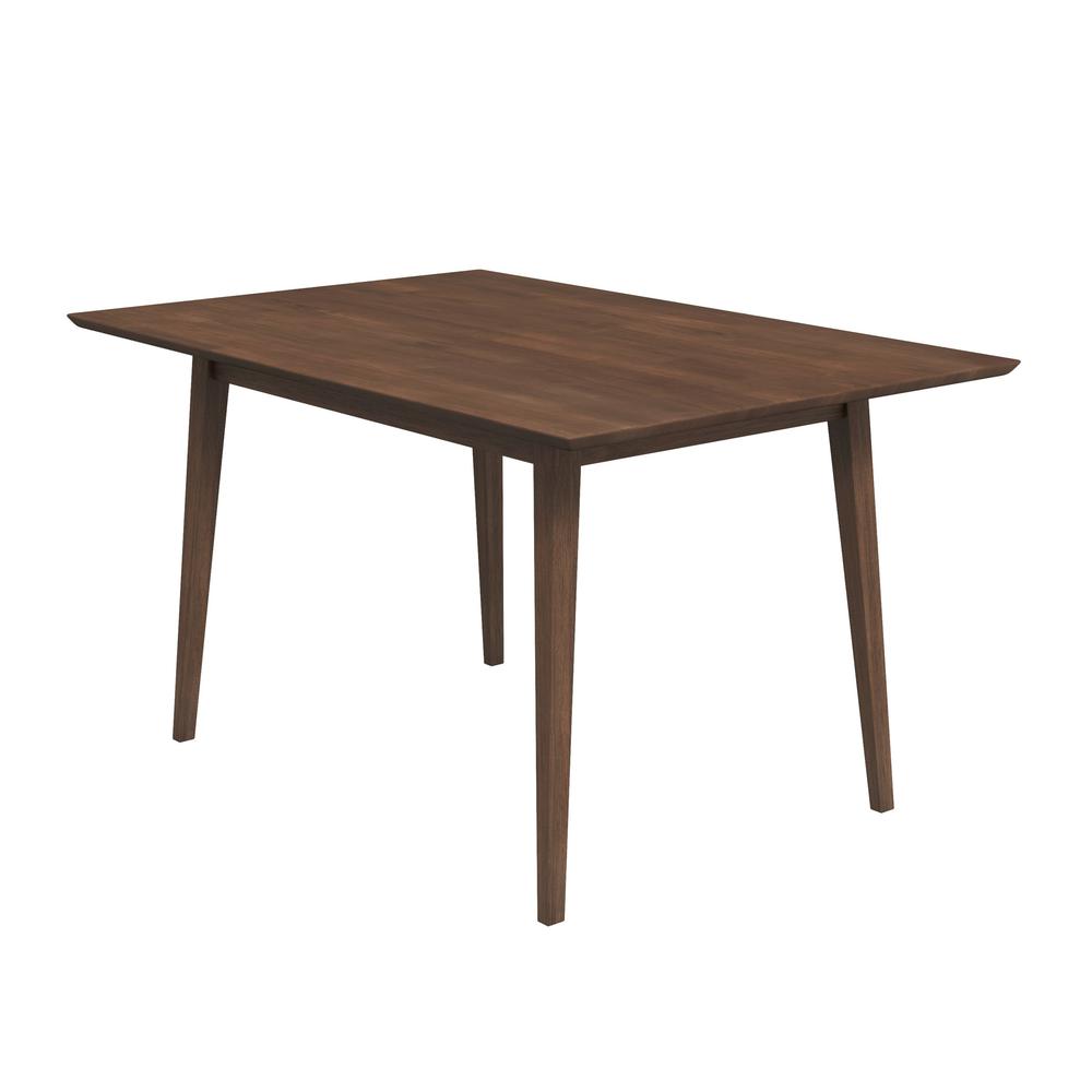 Mary Modern Style Solid Wood Rectangular Dining Kitchen Table. Picture 1