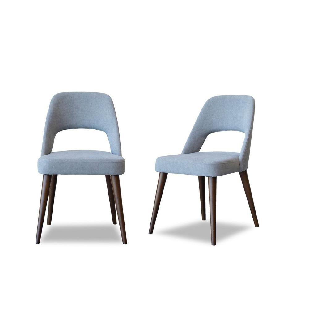 Juliana Mid Century Modern Upholstered Dining Chair (Set of 2). Picture 1