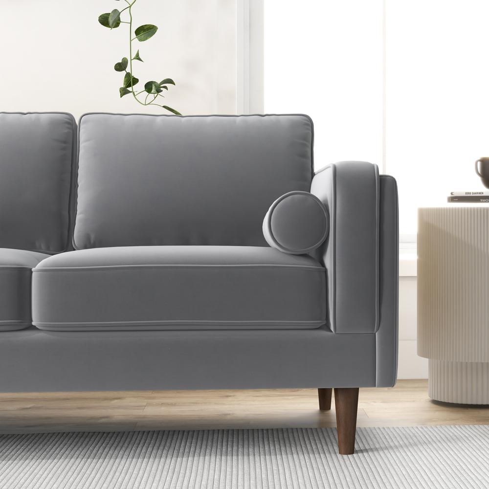 Amber Luxury Modern Velvet Sofa. Picture 3