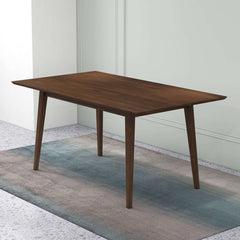Levi Modern Style Solid Wood Rectangular Dining Kitchen Table. Picture 3