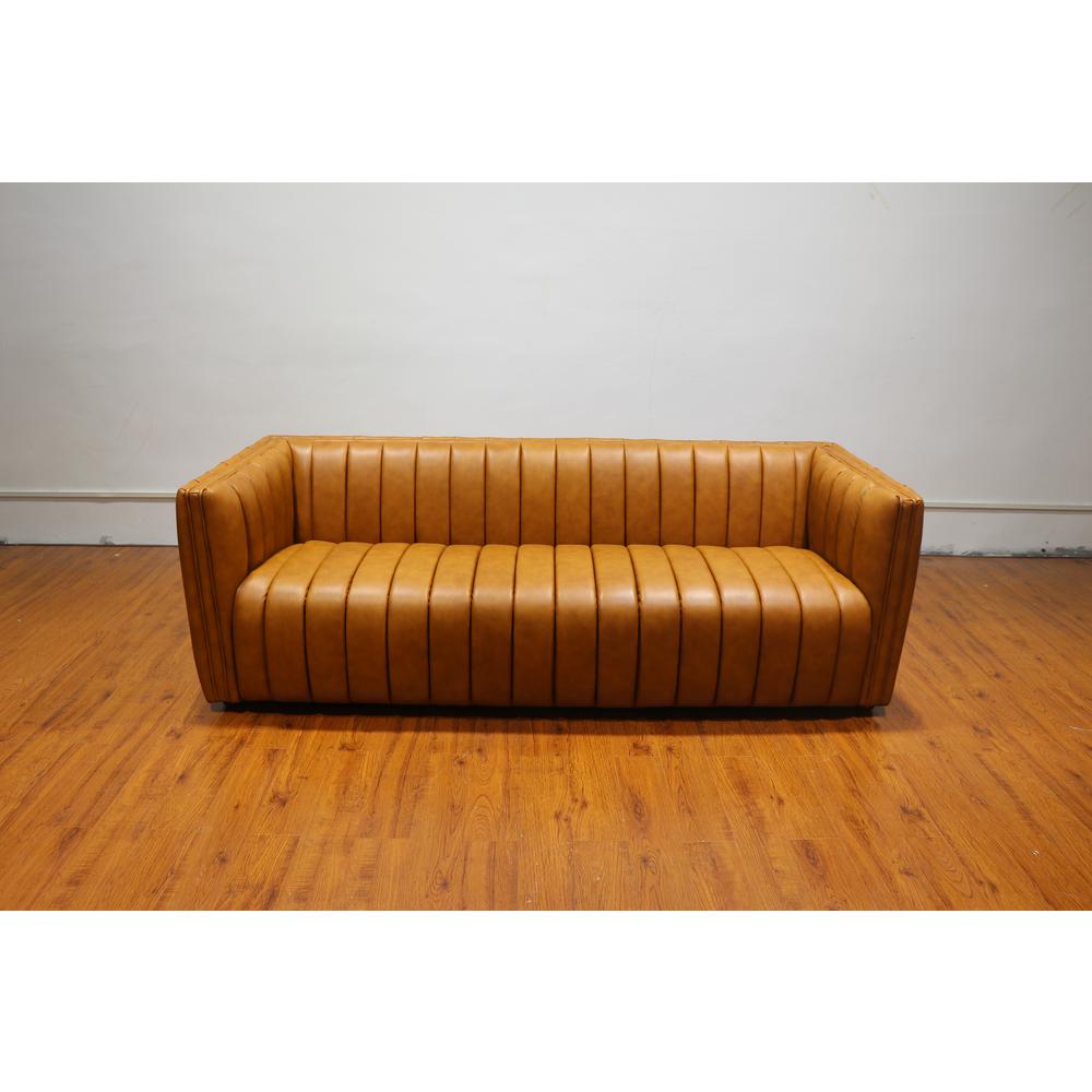 April Mid Century Modern Luxury Tight Back Couch. Picture 3