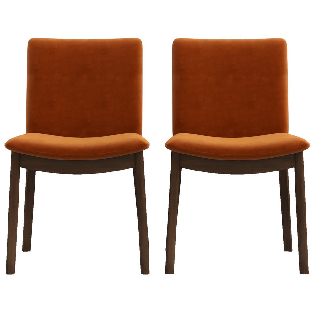 Laura Mid-Century Modern Solid Wood Dining Chair (Set of 2). Picture 1