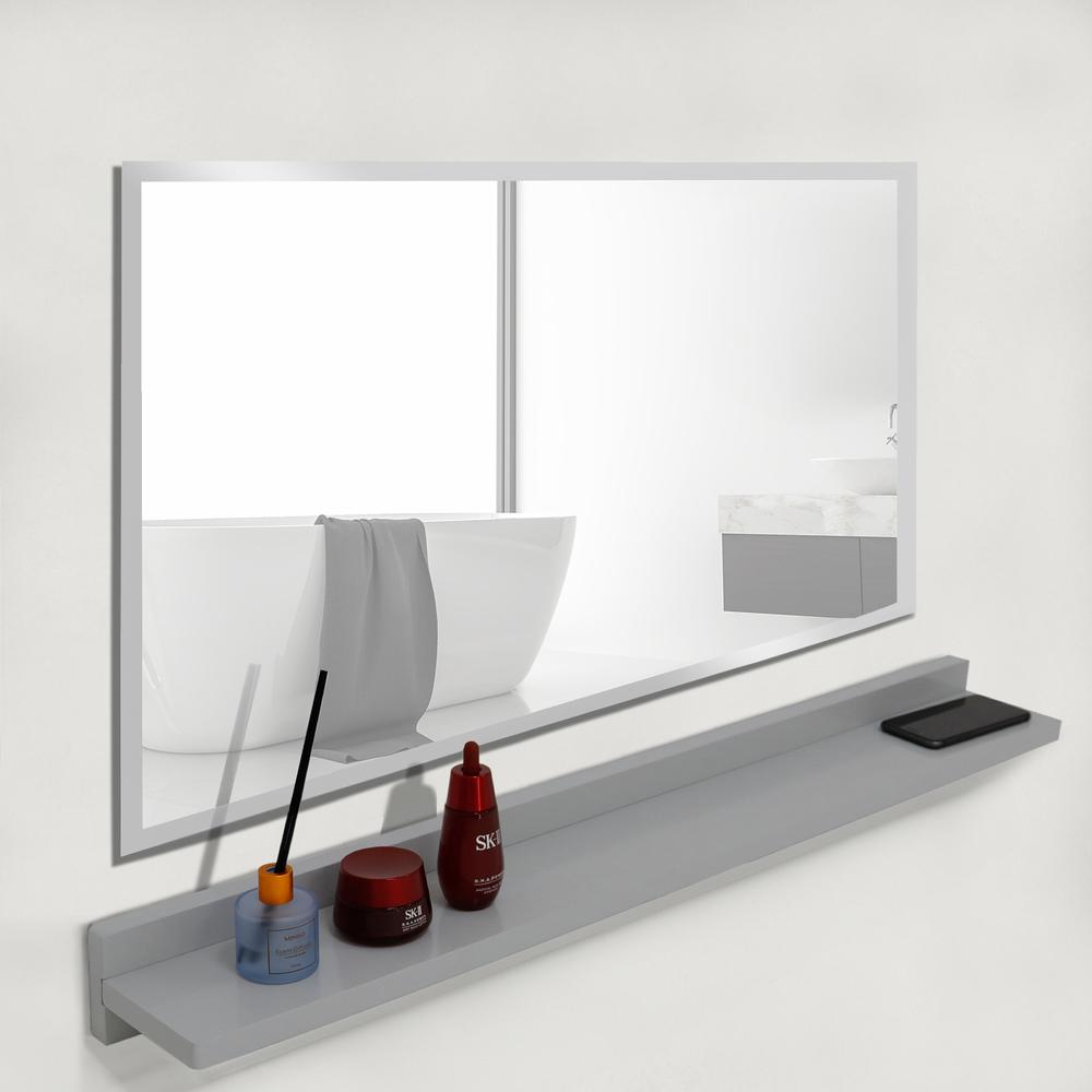 35 Wireless Charging Shelf and Frameless Mirror Set. Picture 2