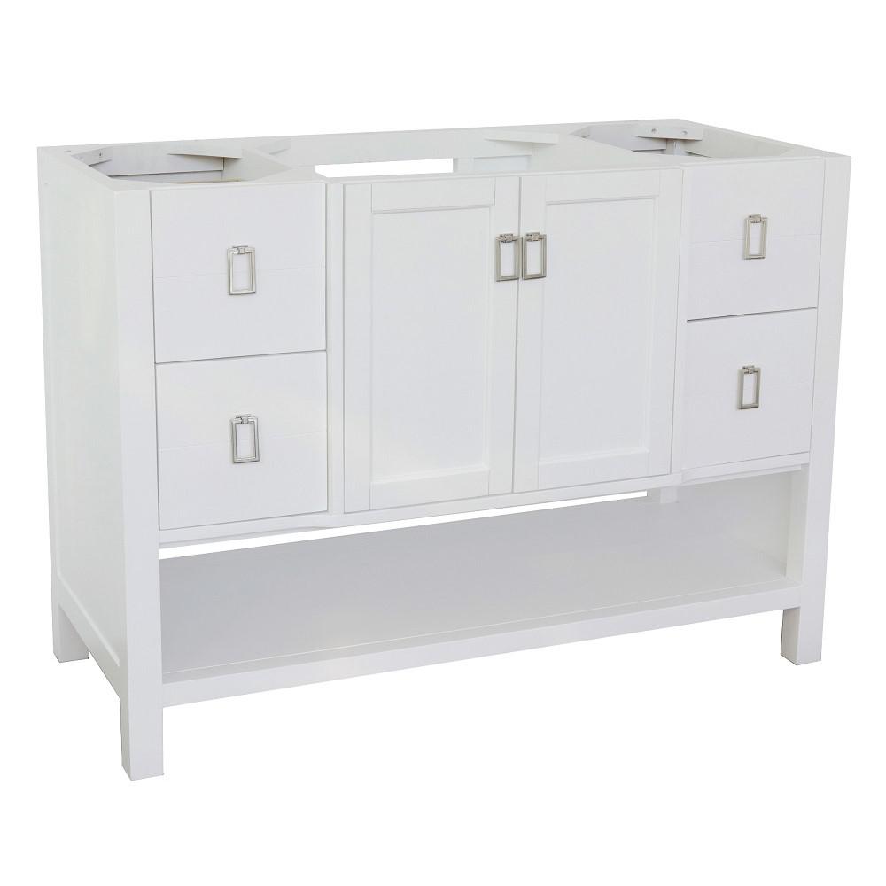 48 Single vanity in White finish - cabinet only. Picture 2
