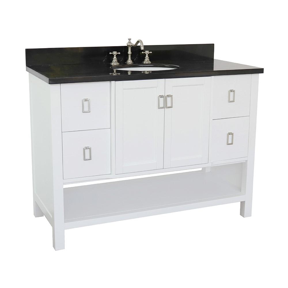 48 Single vanity in White finish - cabinet only. Picture 13