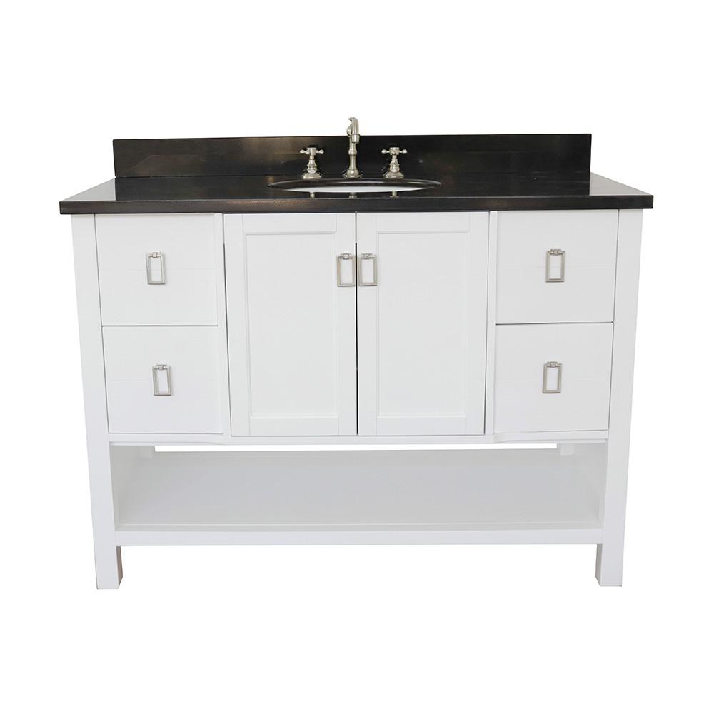 48 Single vanity in White finish - cabinet only. Picture 16