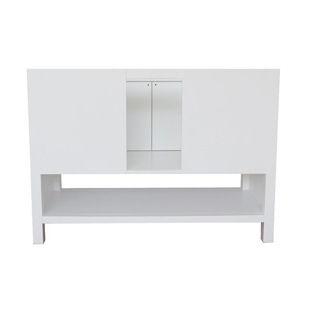 48 Single vanity in White finish - cabinet only. Picture 19