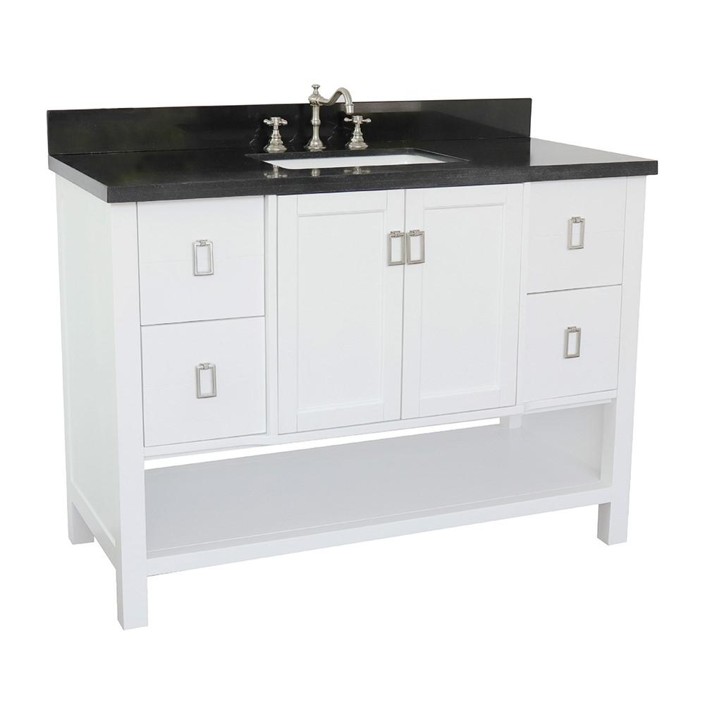 48 Single vanity in White finish - cabinet only. Picture 25