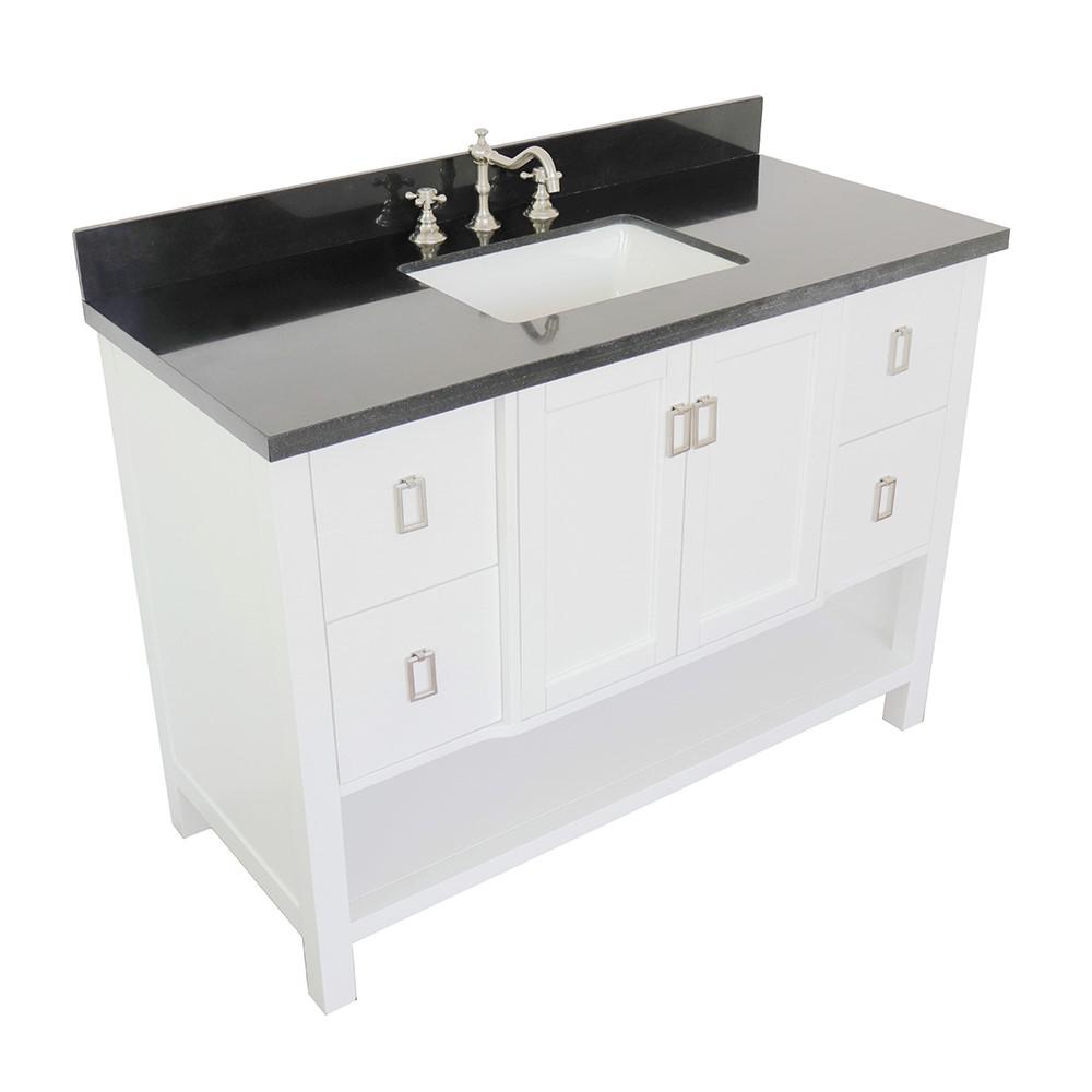 48 Single vanity in White finish - cabinet only. Picture 27