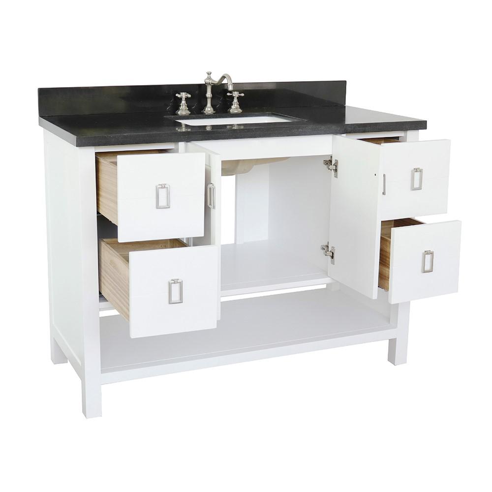 48 Single vanity in White finish - cabinet only. Picture 30