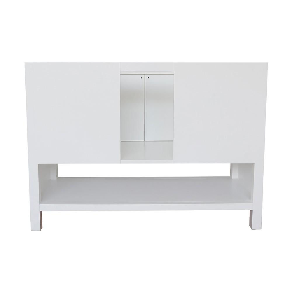 48 Single vanity in White finish - cabinet only. Picture 31