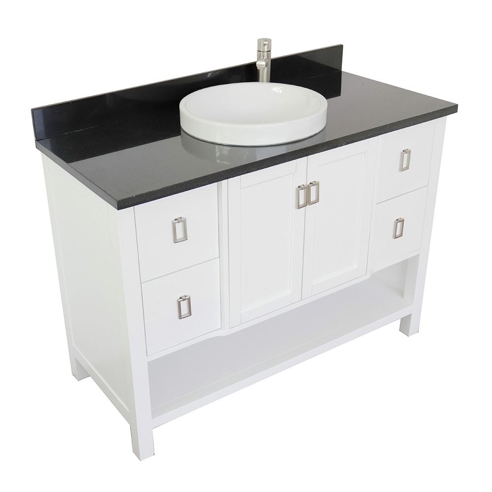48 Single vanity in White finish - cabinet only. Picture 39