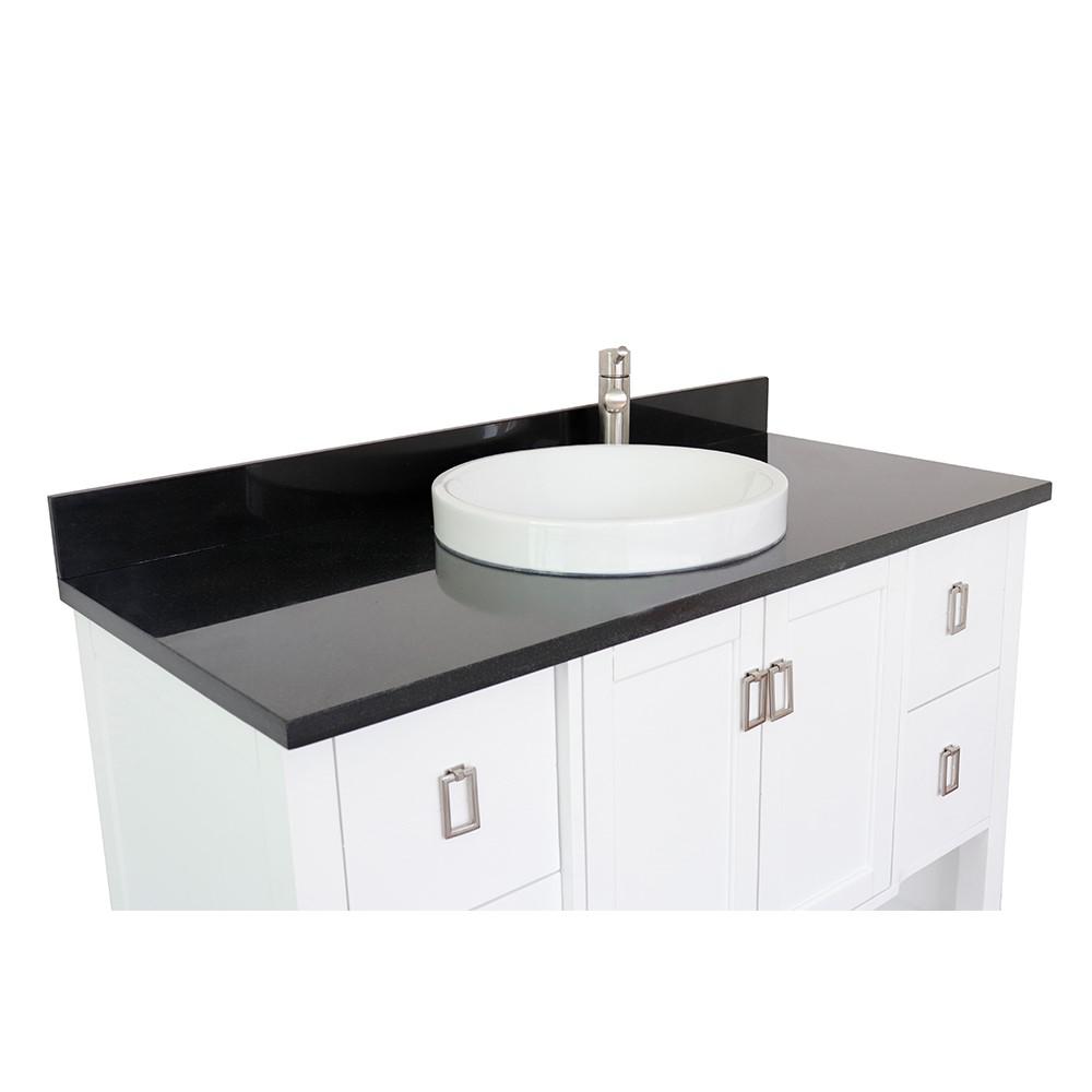48 Single vanity in White finish - cabinet only. Picture 41