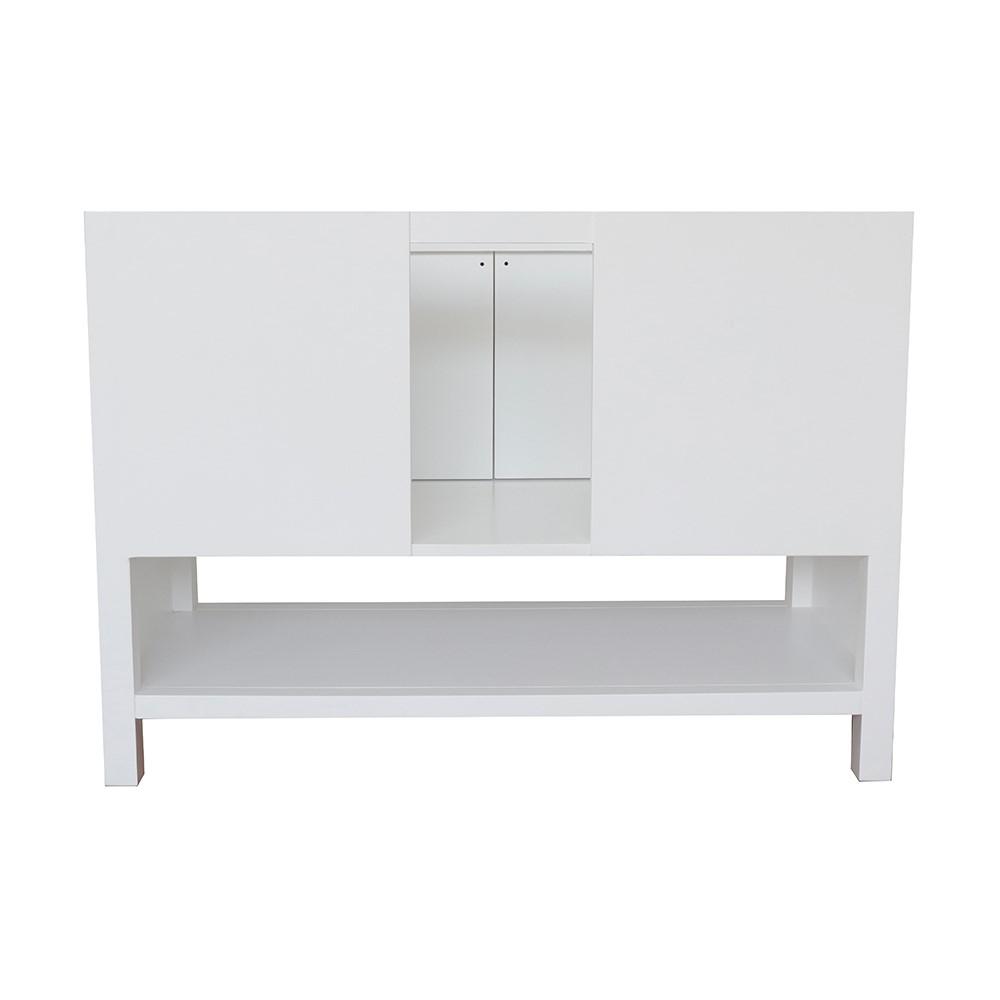 48 Single vanity in White finish - cabinet only. Picture 43