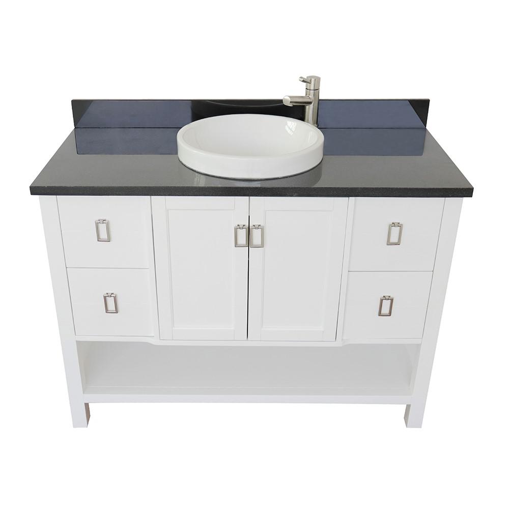 48 Single vanity in White finish - cabinet only. Picture 44