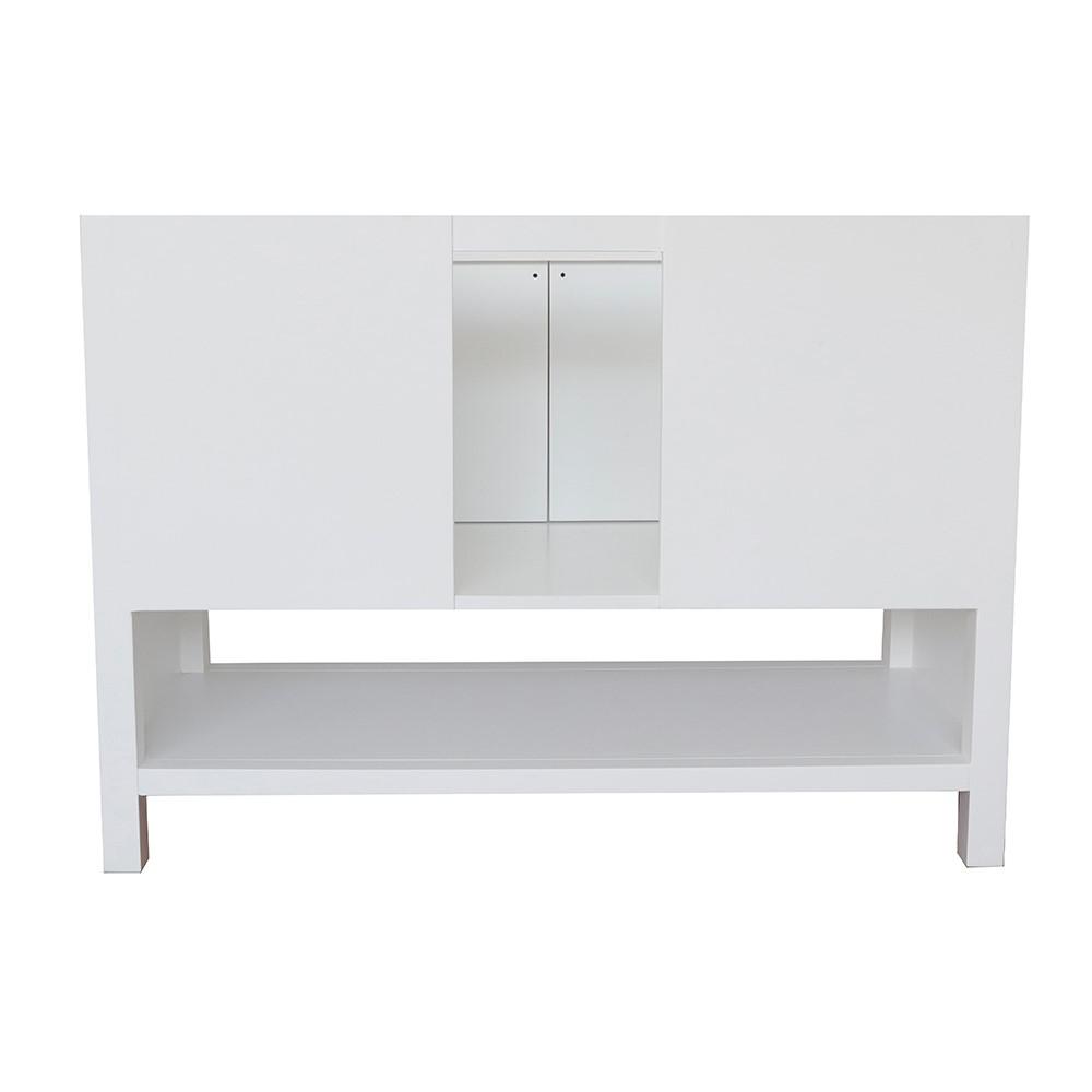 48 Single vanity in White finish - cabinet only. Picture 55