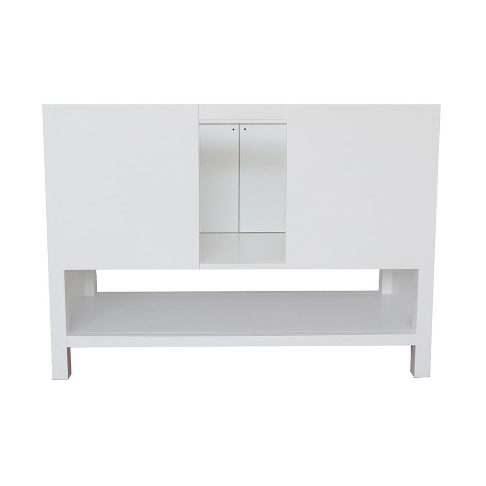 48 Single vanity in White finish - cabinet only. Picture 67