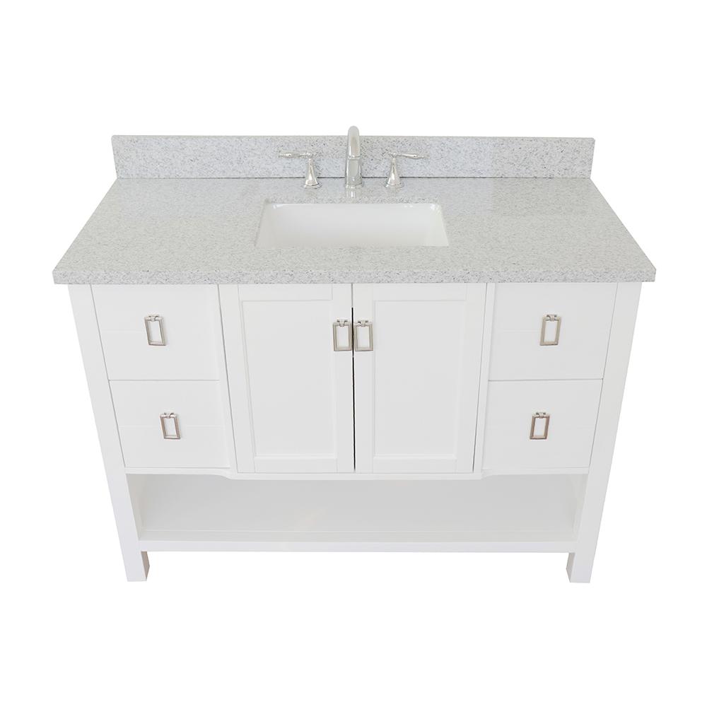 48 Single vanity in White finish - cabinet only. Picture 68