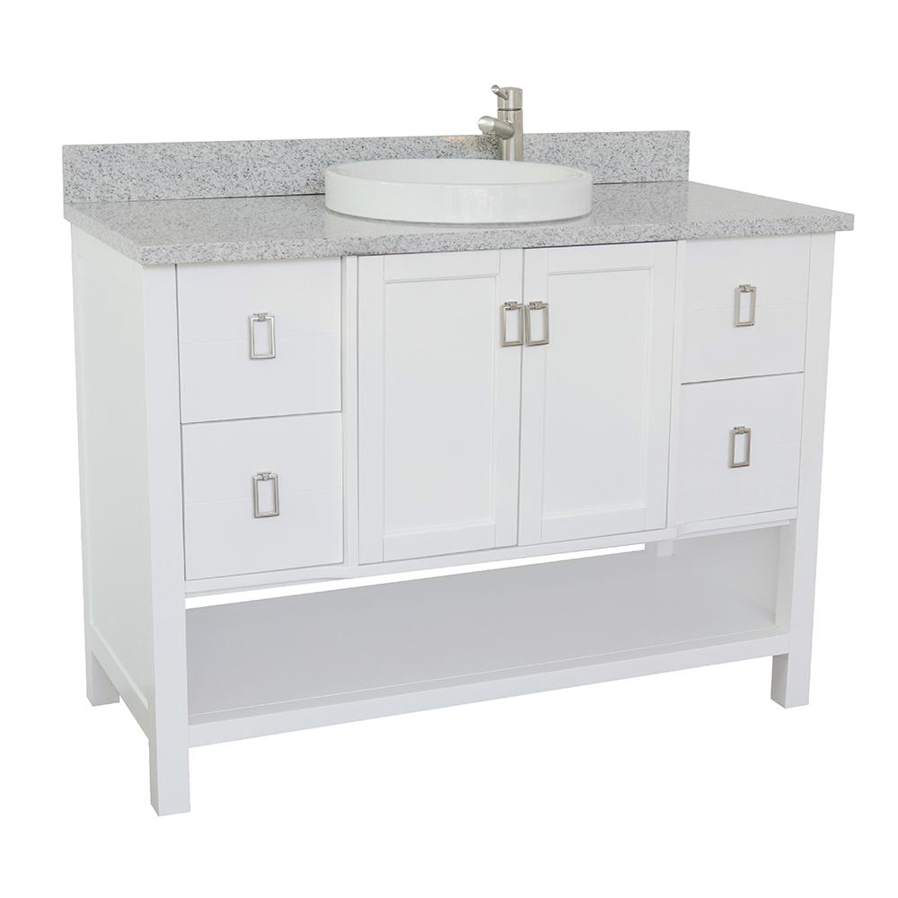 48 Single vanity in White finish - cabinet only. Picture 73