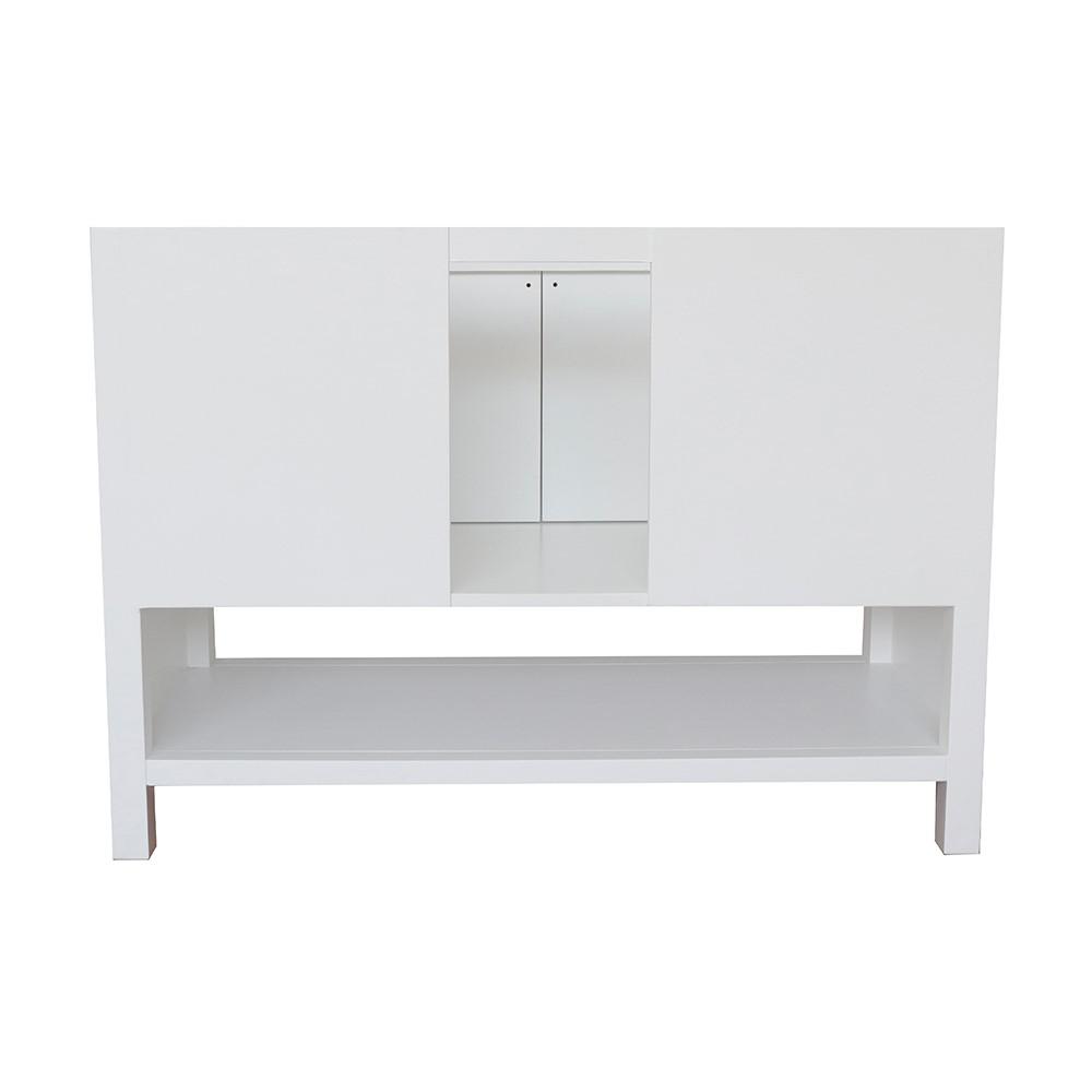 48 Single vanity in White finish - cabinet only. Picture 90