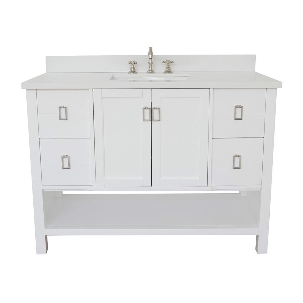 48 Single vanity in White finish - cabinet only. Picture 99
