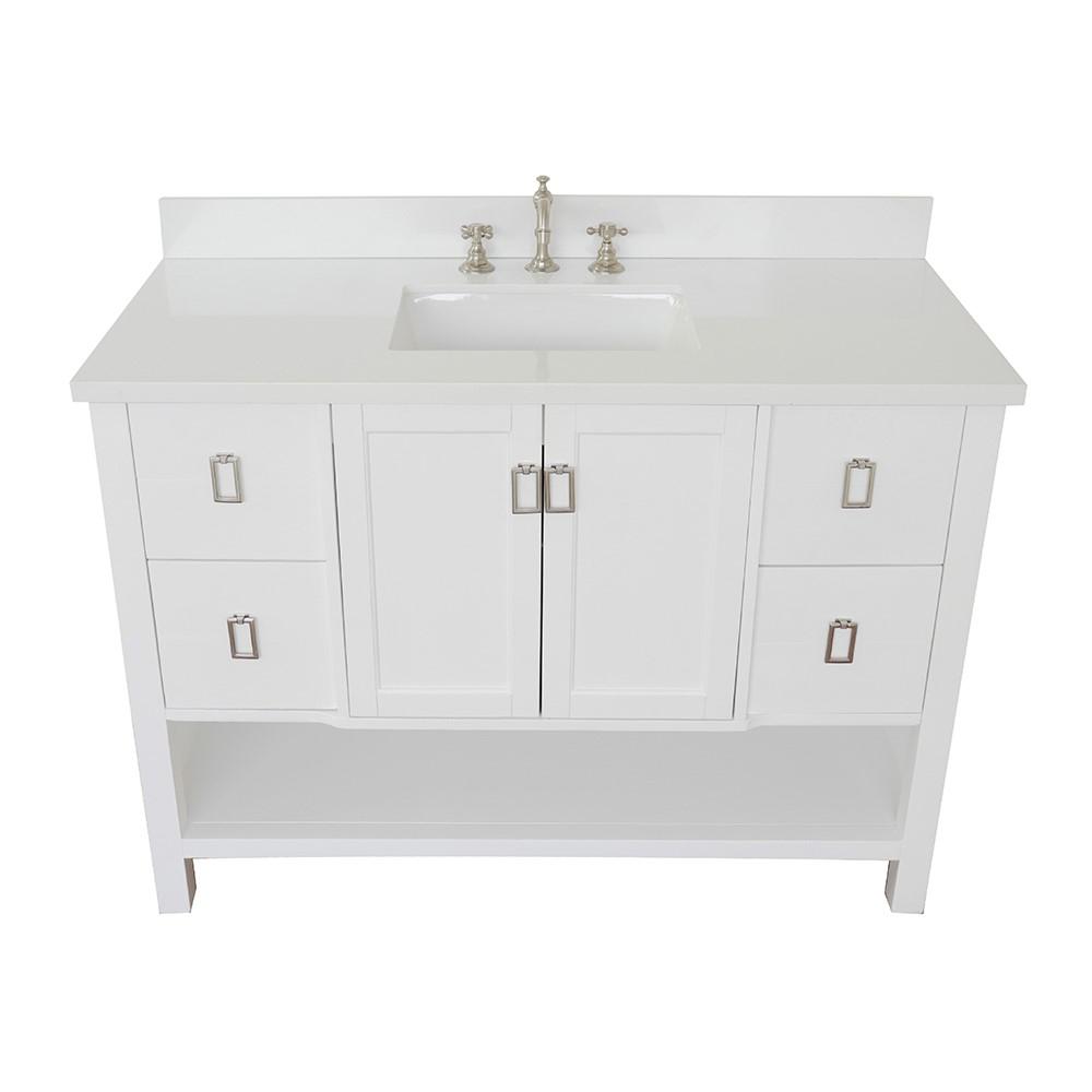 48 Single vanity in White finish - cabinet only. Picture 103