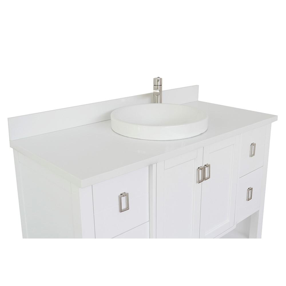 48 Single vanity in White finish - cabinet only. Picture 112