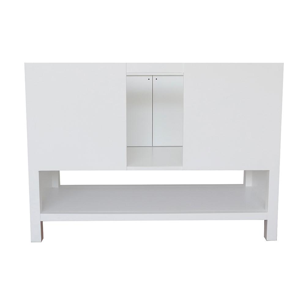 48 Single vanity in White finish - cabinet only. Picture 126