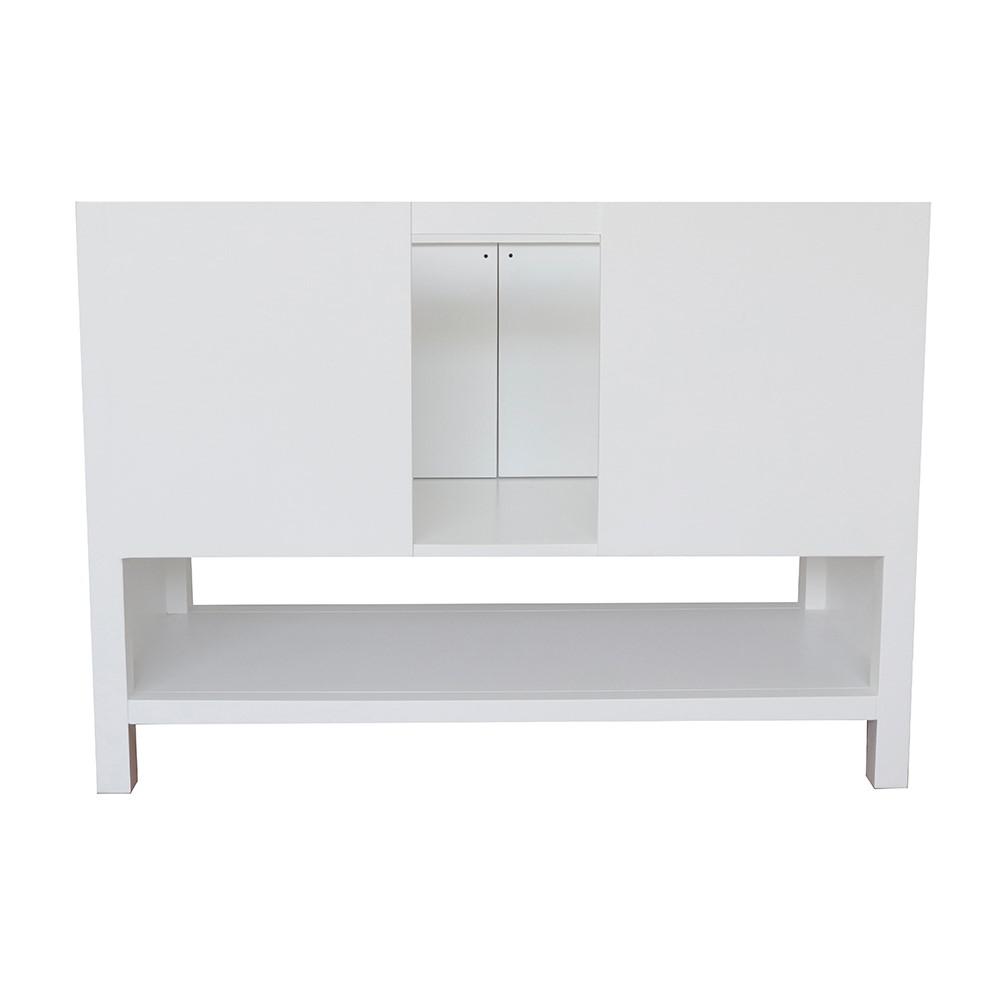 48 Single vanity in White finish - cabinet only. Picture 138