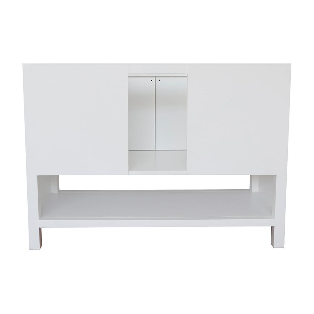 48 Single vanity in White finish - cabinet only. Picture 148
