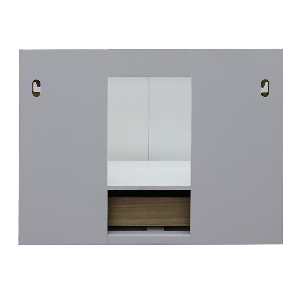 30 Single wall mount vanity in White finish - cabinet only. Picture 5
