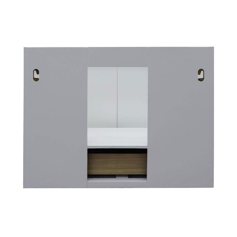 30 Single wall mount vanity in White finish - cabinet only. Picture 101
