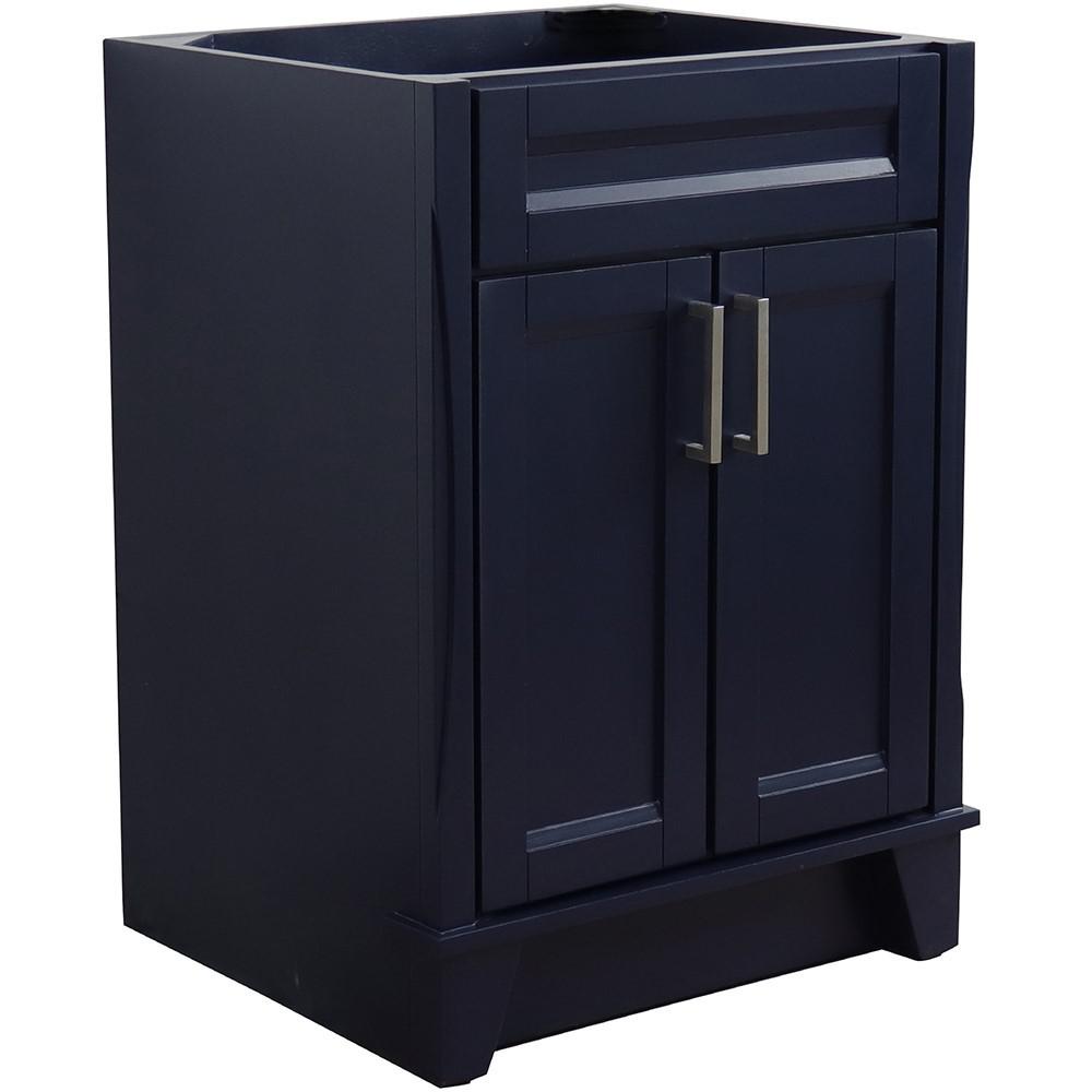 24 Single sink vanity in Blue finish - cabinet only. Picture 1