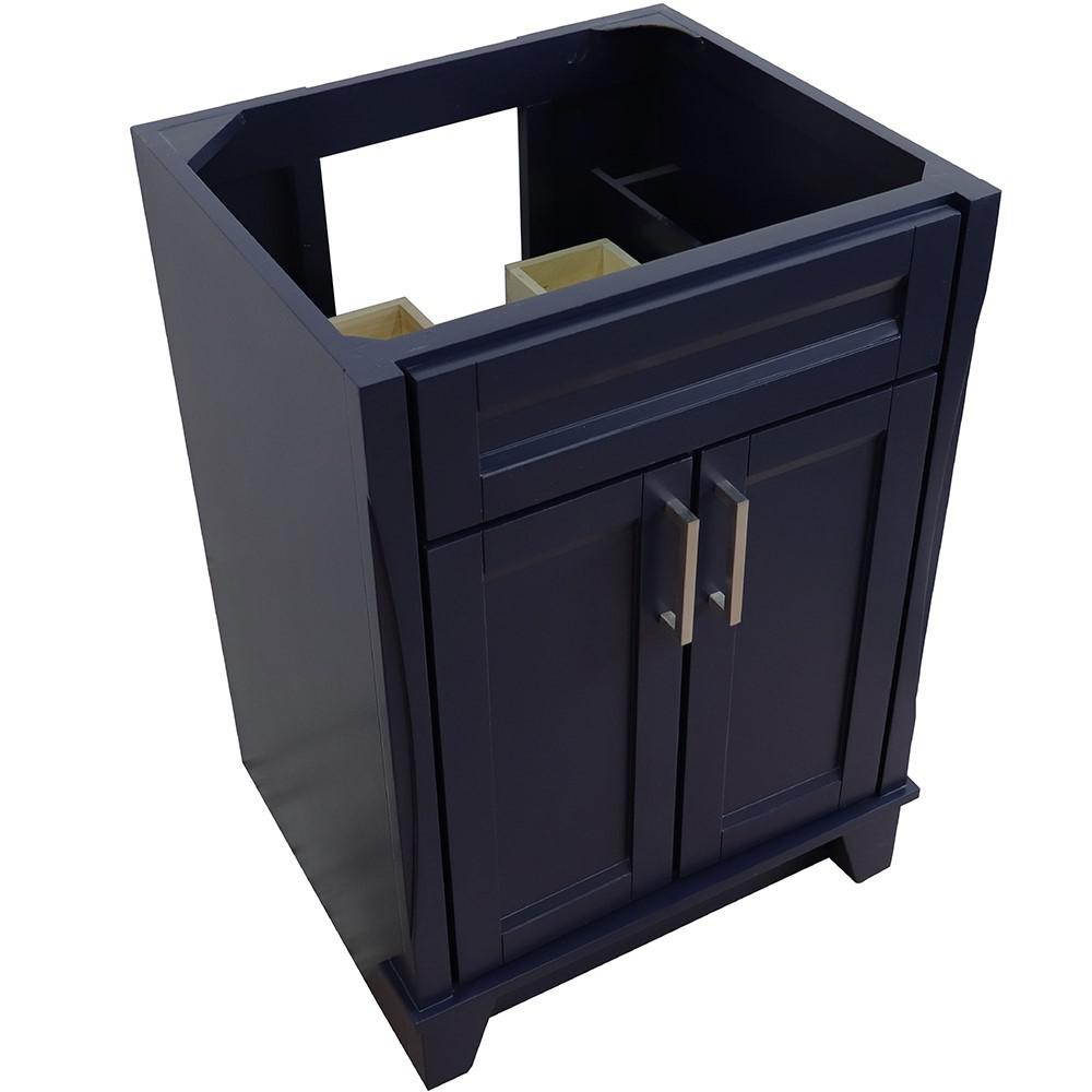 24 Single sink vanity in Blue finish - cabinet only. Picture 5