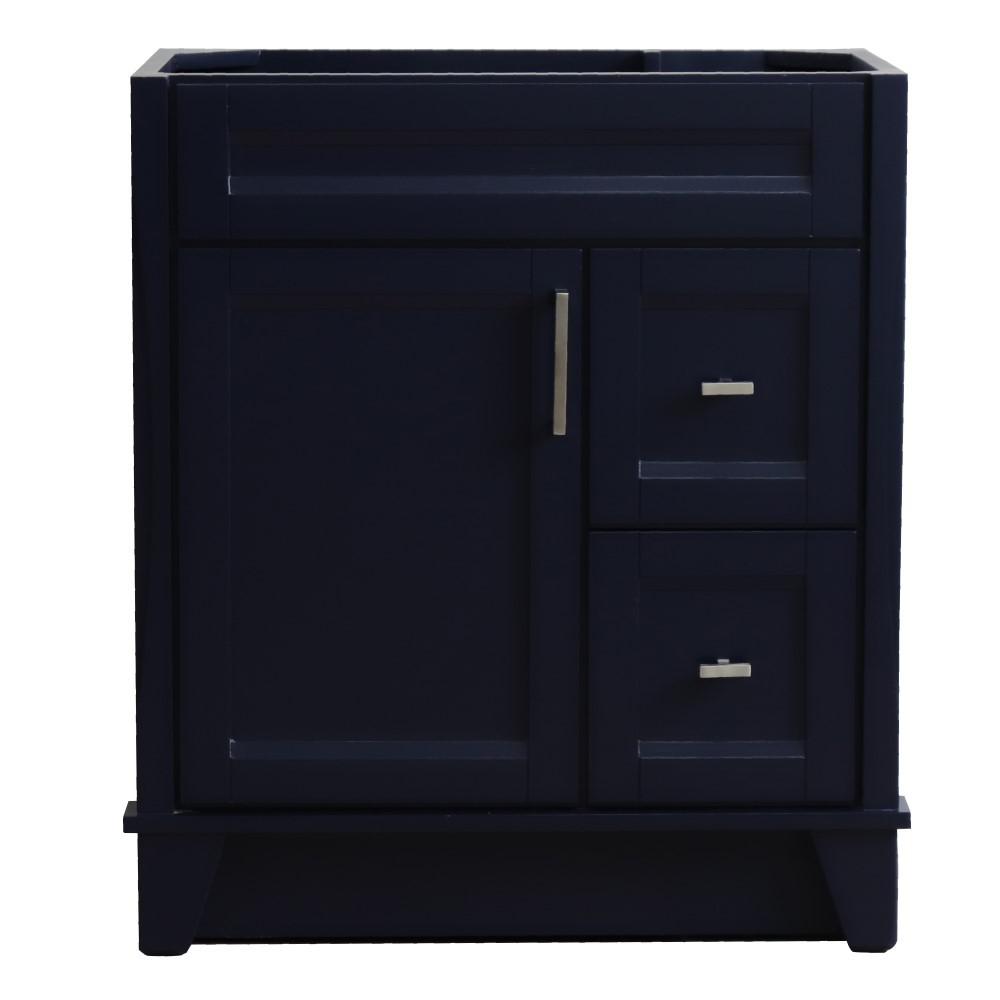 30 Single sink vanity in Blue finish - cabinet only. Picture 4