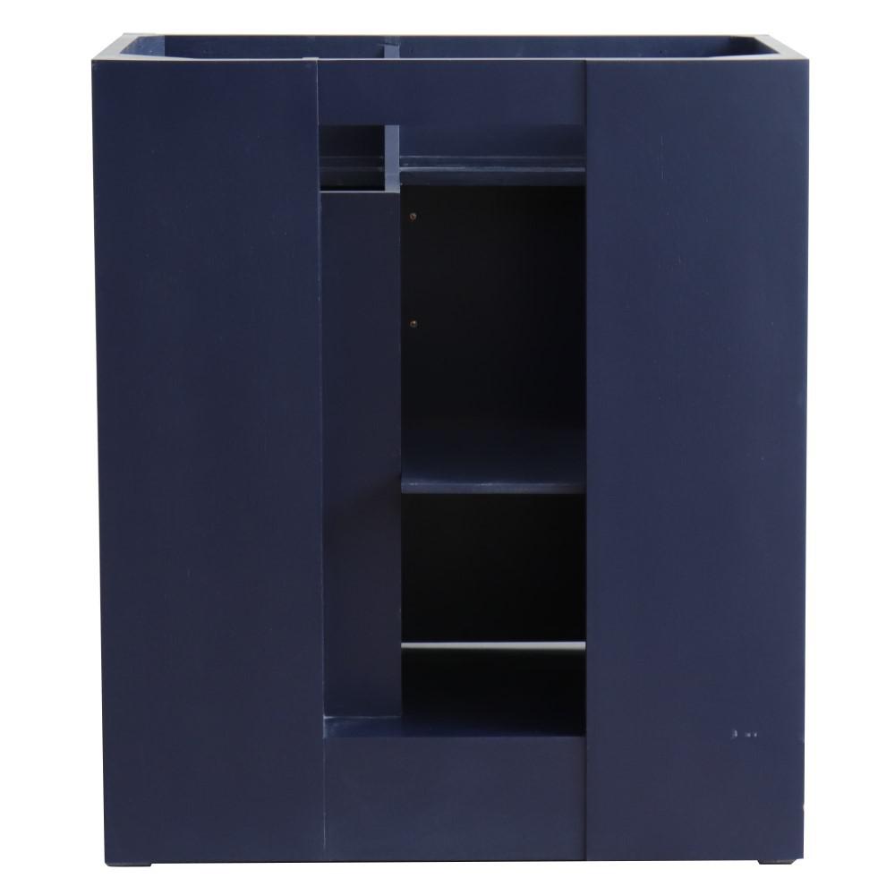 30 Single sink vanity in Blue finish - cabinet only. Picture 5