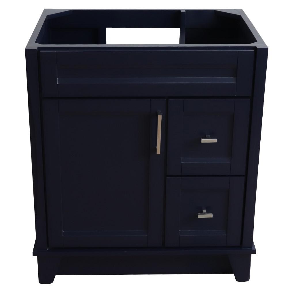 30 Single sink vanity in Blue finish - cabinet only. Picture 6