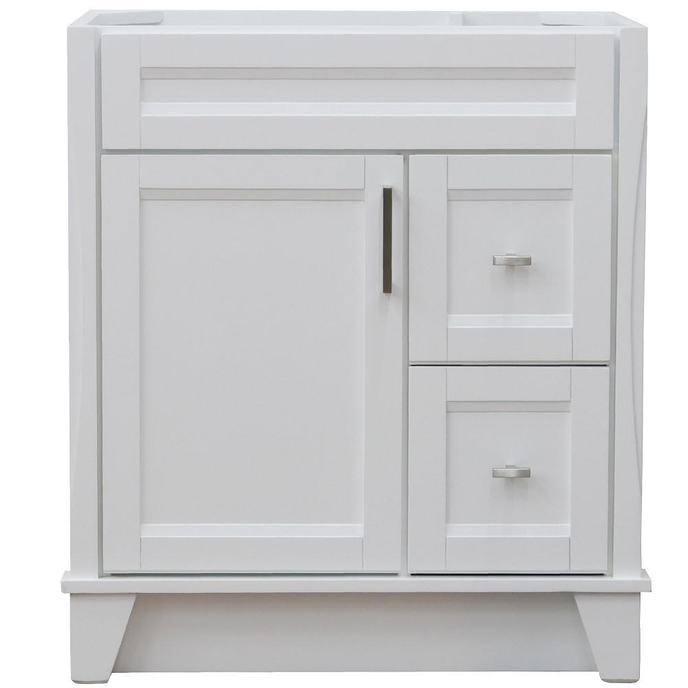 30 Single sink vanity in White finish- cabinet only. Picture 5