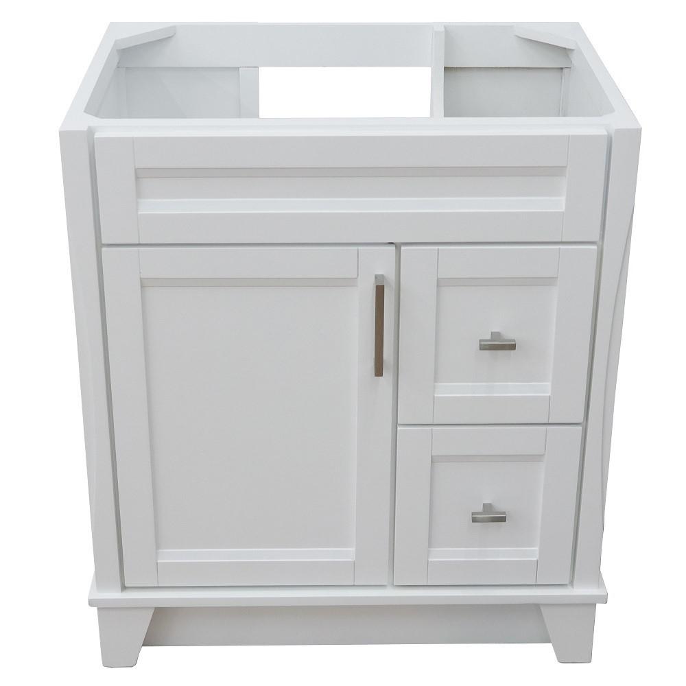 30 Single sink vanity in White finish- cabinet only. Picture 8