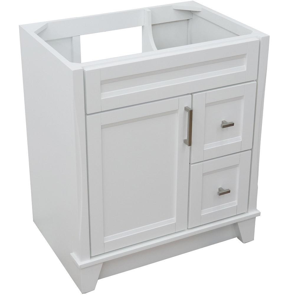 30 Single sink vanity in White finish- cabinet only. Picture 9