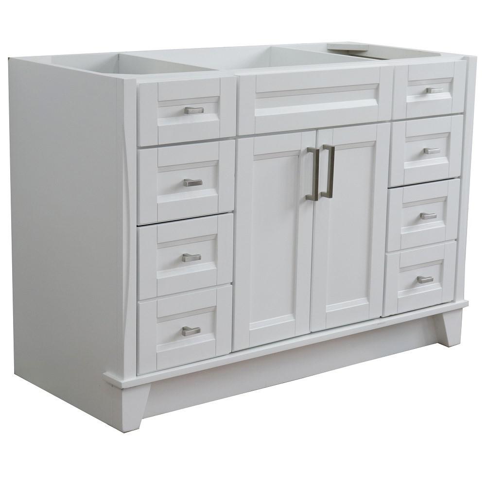 48 Single sink vanity in White finish- cabinet only. Picture 2