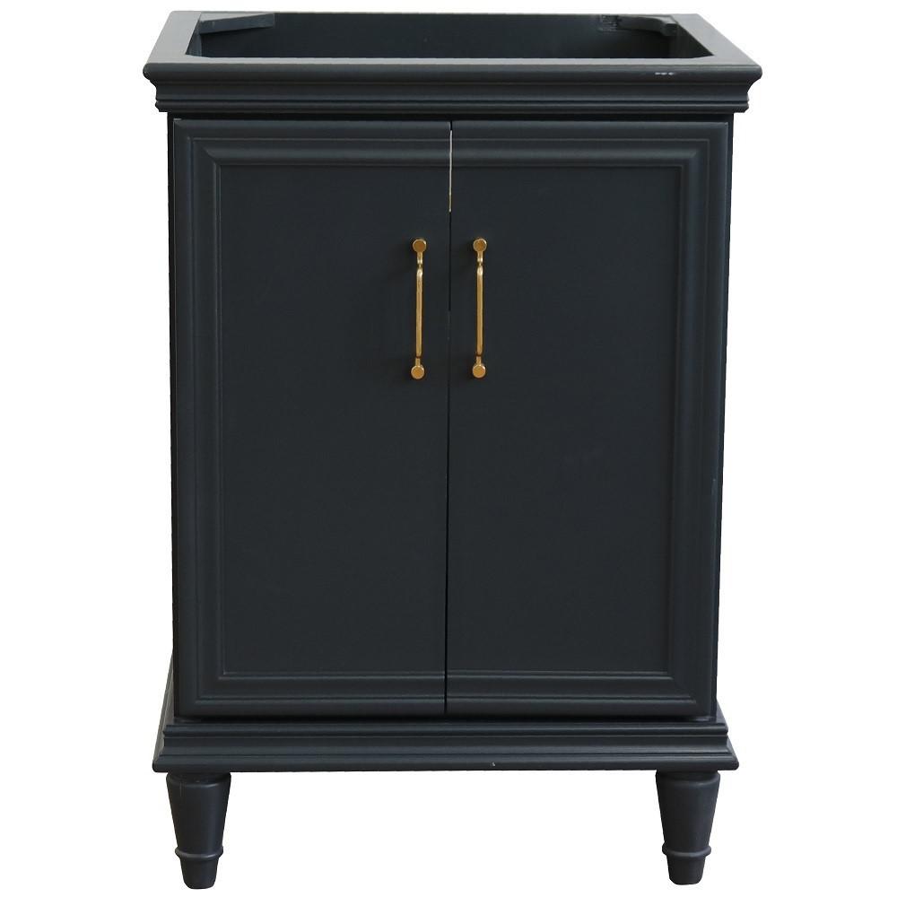 24 Single vanity in Dark Gray finish- cabinet only. Picture 3