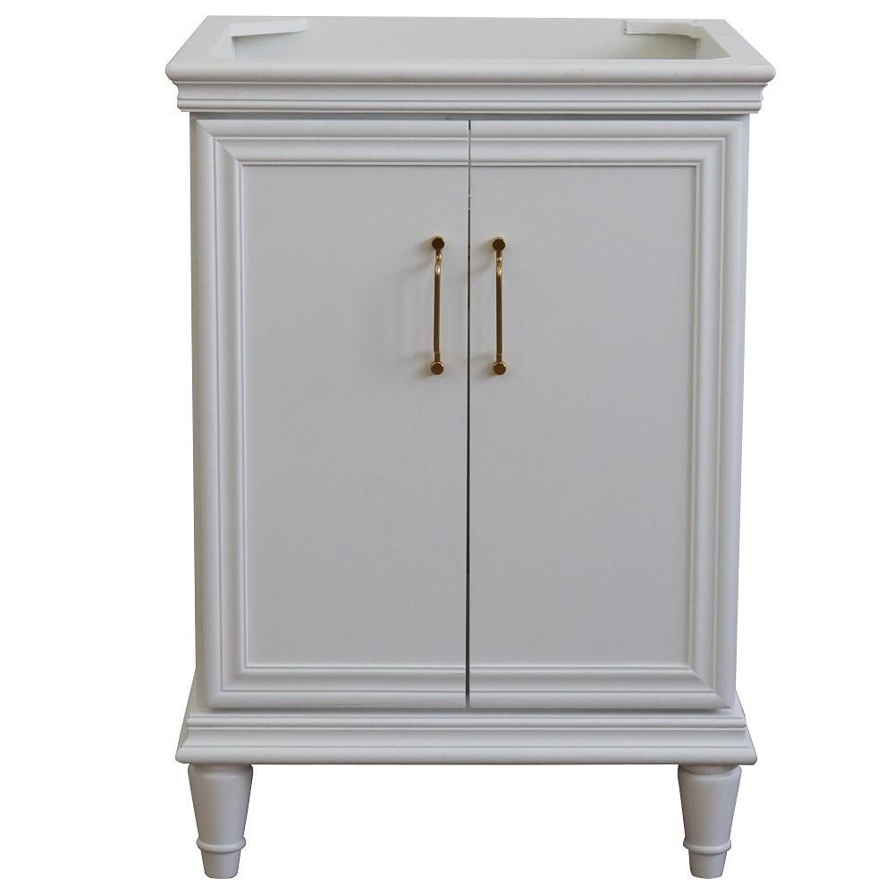 24 Single vanity in White finish- cabinet only. Picture 6