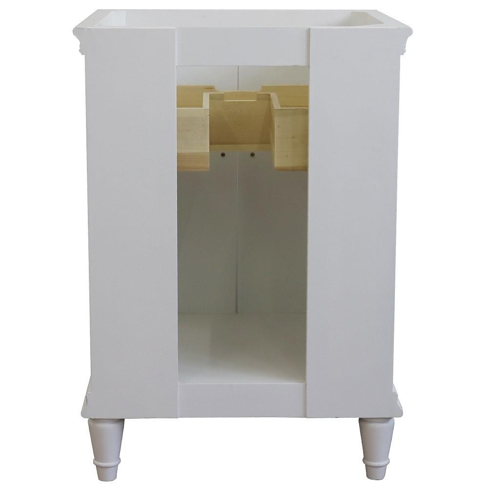 24 Single vanity in White finish- cabinet only. Picture 8