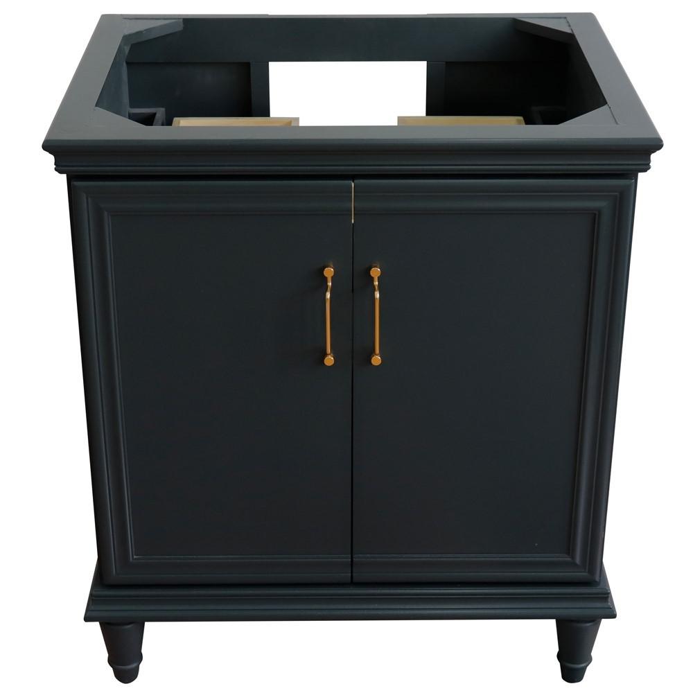 30 Single vanity in Dark Gray finish- Cabinet only. Picture 8