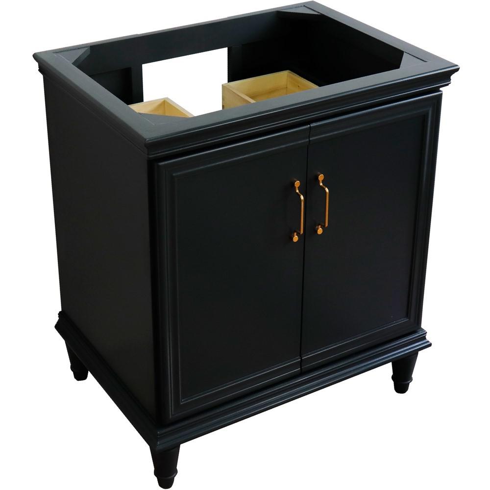 30 Single vanity in Dark Gray finish- Cabinet only. Picture 9