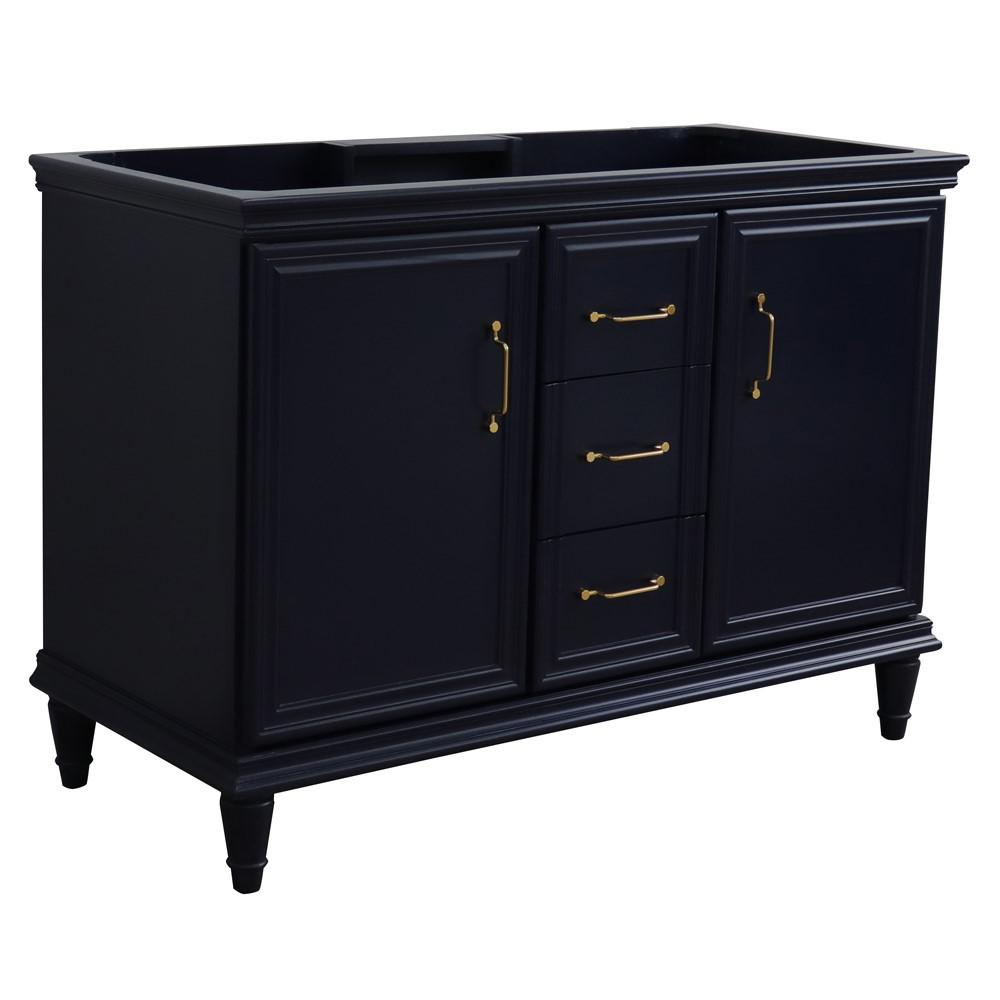 48 Double vanity in Blue finish- cabinet only. Picture 1