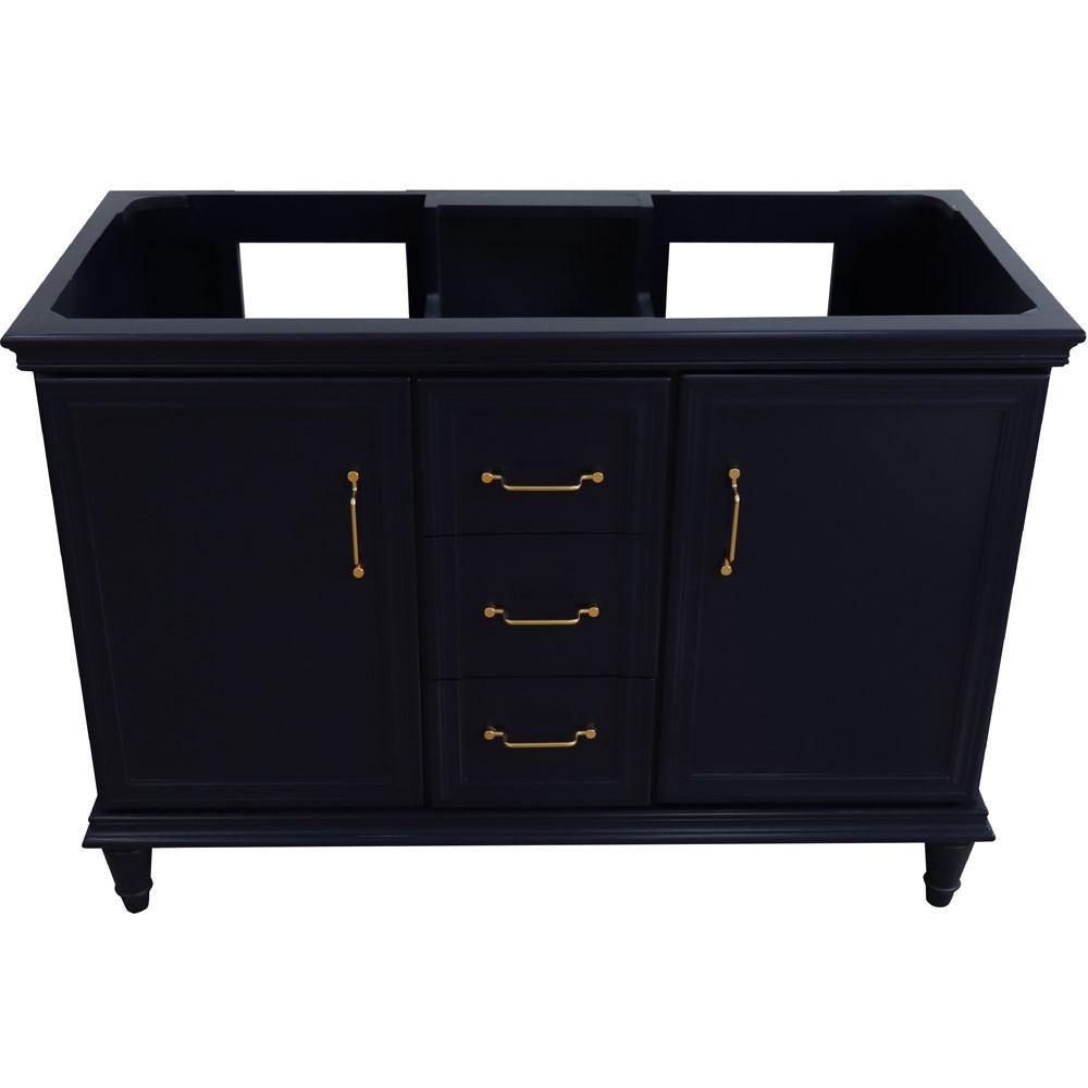 48 Double vanity in Blue finish- cabinet only. Picture 6
