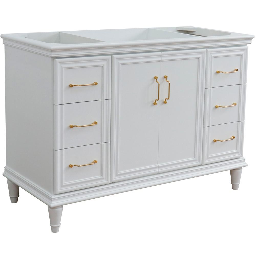 48 Single vanity in White finish- cabinet only. Picture 2