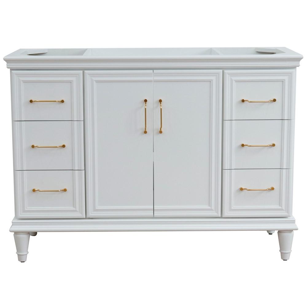 48 Single vanity in White finish- cabinet only. Picture 6